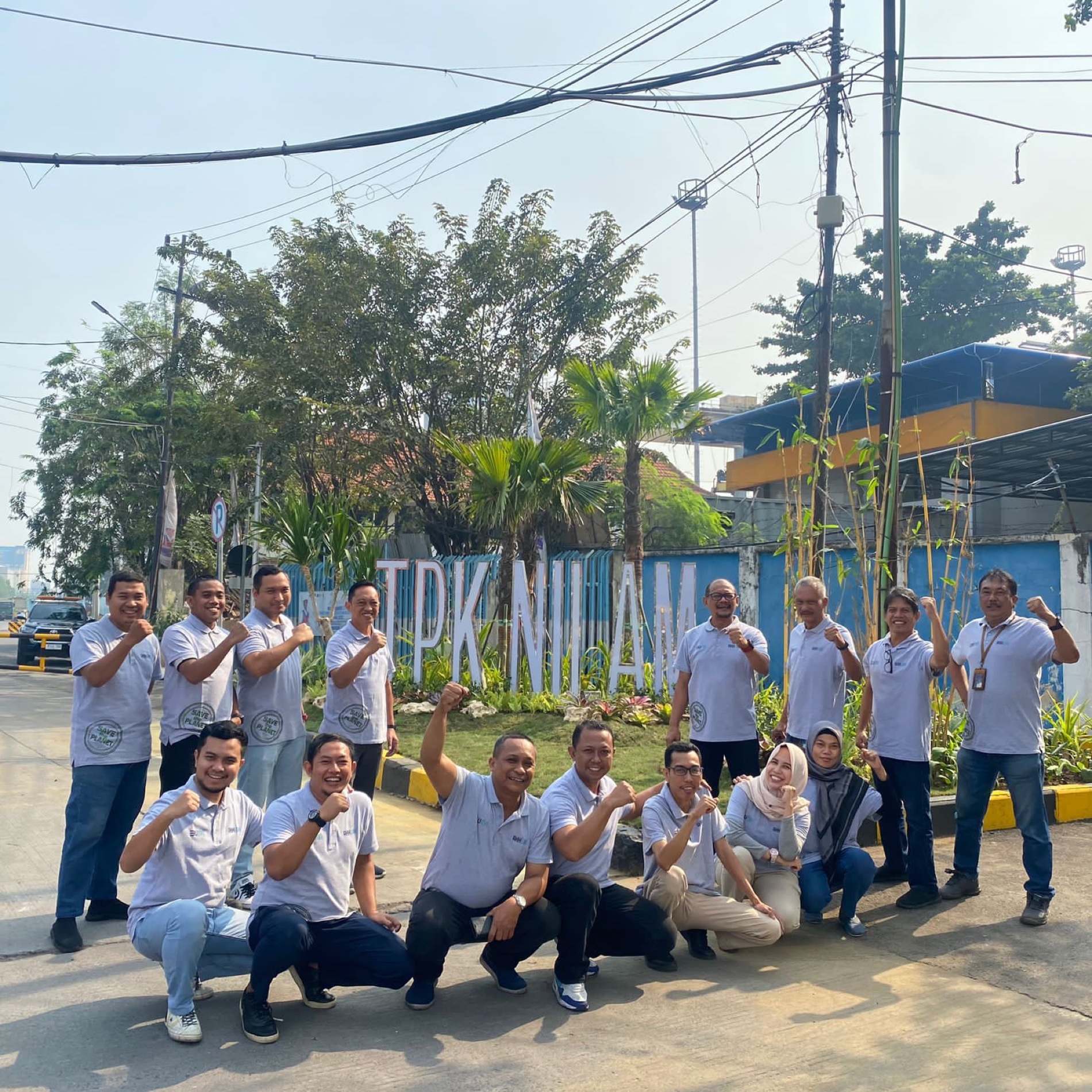 Hasil landscaping Taman Nilam